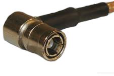 Amphenol RF-142336-75 RF-Steckverbinder Conn SMB 75Ohm Crimp RA Cable Mount PL Gold