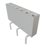 Conn Socket Strip SKT 6 POS 2.54mm Solder ST Top Entry Thru-Hole TIGER CLAW™ Tube
