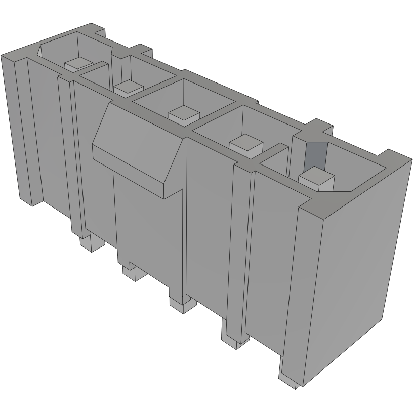 Samtec-IPBT-105-H1-T-S-K Steckverbinderleisten und Leiterplattenbuchsen Conn Wire to Board HDR 5Power POS 4.19mm Solder ST Top Entry Thru-Hole Power Mate® Tube