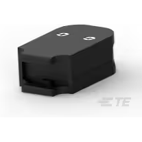 TE Connectivity-5749915-2 Adaptadores de manguitos ajustables Backshell/Cable Clamp 120°/180° 2 Shell Size Polypropylene