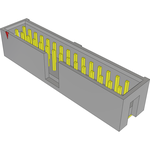Conn Shrouded Header (4 Sides) HDR 30 POS 2.54mm Solder RA Side Entry Thru-Hole Tube