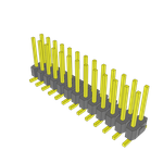 Conn Unshrouded Header HDR 26 POS 2.54mm Solder ST Top Entry SMD Tube