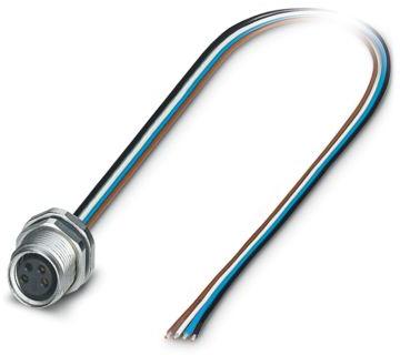 PHOENIX CONTACT-1456093 null Cable Assembly Circular 0.5m 24AWG M8 Circular 4 Straight