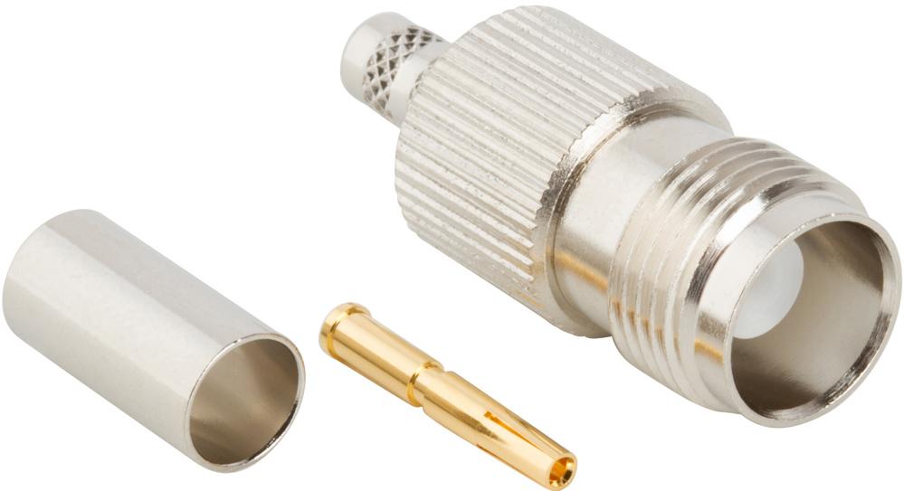 Amphenol RF-122373 射频连接器 Conn TNC 0Hz to 11GHz 50Ohm Crimp ST Cable Mount RCP Gold