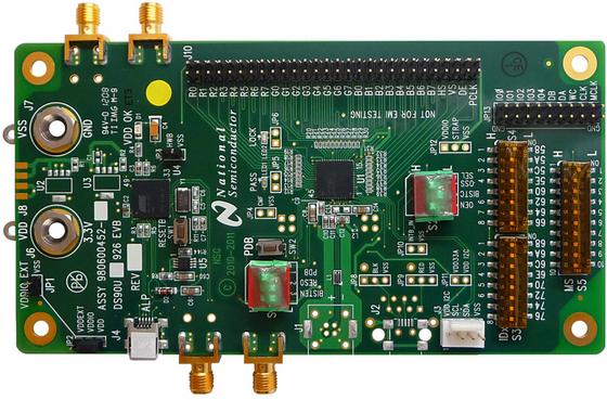 Texas Instruments-DS90UB926QSEVB/NOPB Kit e strumenti di sviluppo DS90UB926Q LVDS Evaluation Board