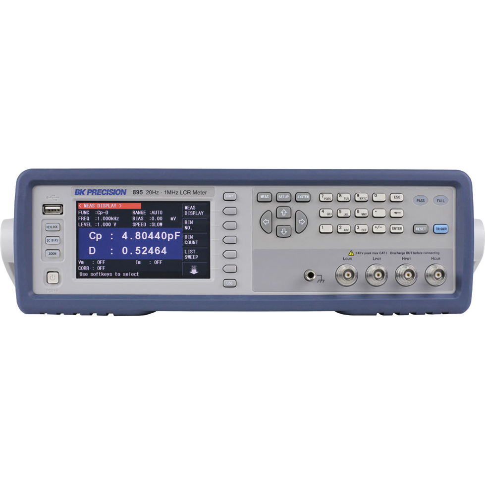 B&K Precision-895 Component Testers 1 MHz Bench LCR Meter