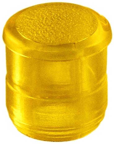 Visual Communications-CMC_313_YTP Optische Linsen Round Optical Lens Yellow Polycarbonate