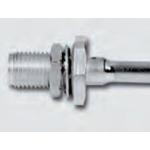 Conn SMA 0Hz to 18GHz 50Ohm Solder ST Panel Mount F Gold Over Nickel