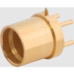 Conn SMP 0Hz to 26.5GHz 50Ohm Solder ST SMD PL Gold Over Nickel Tray