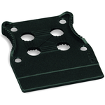Connector Accessories Strain Relief Plate Straight Black Box
