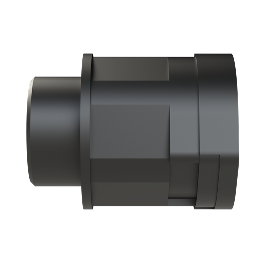 Thomas & Betts-ALND-M253 Accesorios del cable Cable Accessories Connector-Straight Polyamide 6 Black