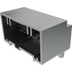 Conn Shrouded Header (4 Sides) HDR 20 POS 2.54mm Solder RA Thru-Hole H-DAC 64 Tray