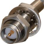 Cinch Connectivity Solutions-142-4307-406 RF-Steckverbinder Conn SMA RCP 0Hz to 12.4GHz 50Ohm Crimp ST Panel Mount Gold Over Nickel
