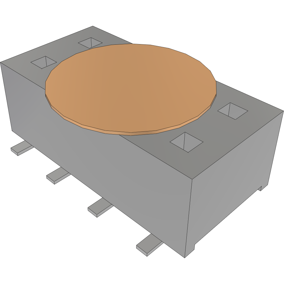 Samtec-HLE-104-02-L-DV-BE-K-FR Steckverbinderleisten und Leiterplattenbuchsen Conn Socket Strip SKT 8 POS 2.54mm Solder ST SMD T/R