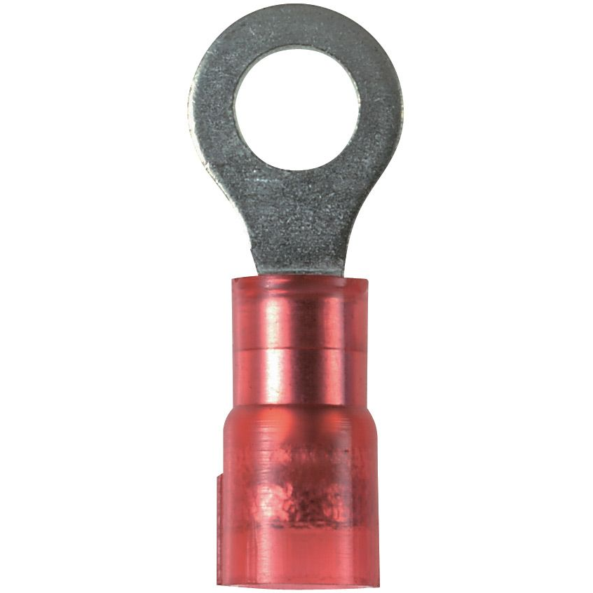 Panduit-PNF18-8R-M Connector Terminals Ring Tongue Terminal 18-22AWG Copper Red 22.1mm Tin Box