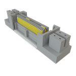Conn Micro High Speed Socket Strip SKT 8Power/52Signal POS 0.635mm Solder ST Top Entry SMD Tray