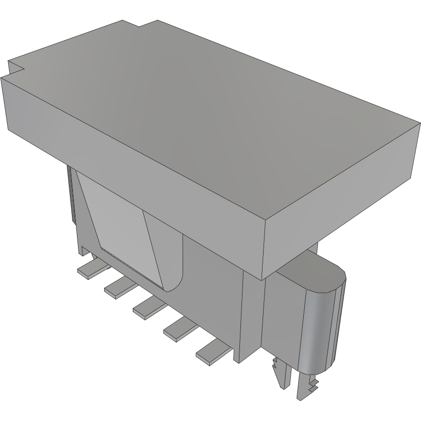 Samtec-SFM-105-02-S-D-LC-P Connector Headers and PCB Receptacles Conn Socket Strip SKT 10 POS 1.27mm Solder ST SMD TIGER EYE™ Tube