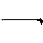 Bivar-SZR4-10.00-F5PS Conduits lumineux DEL LED Light Pipe Round Black Flexible