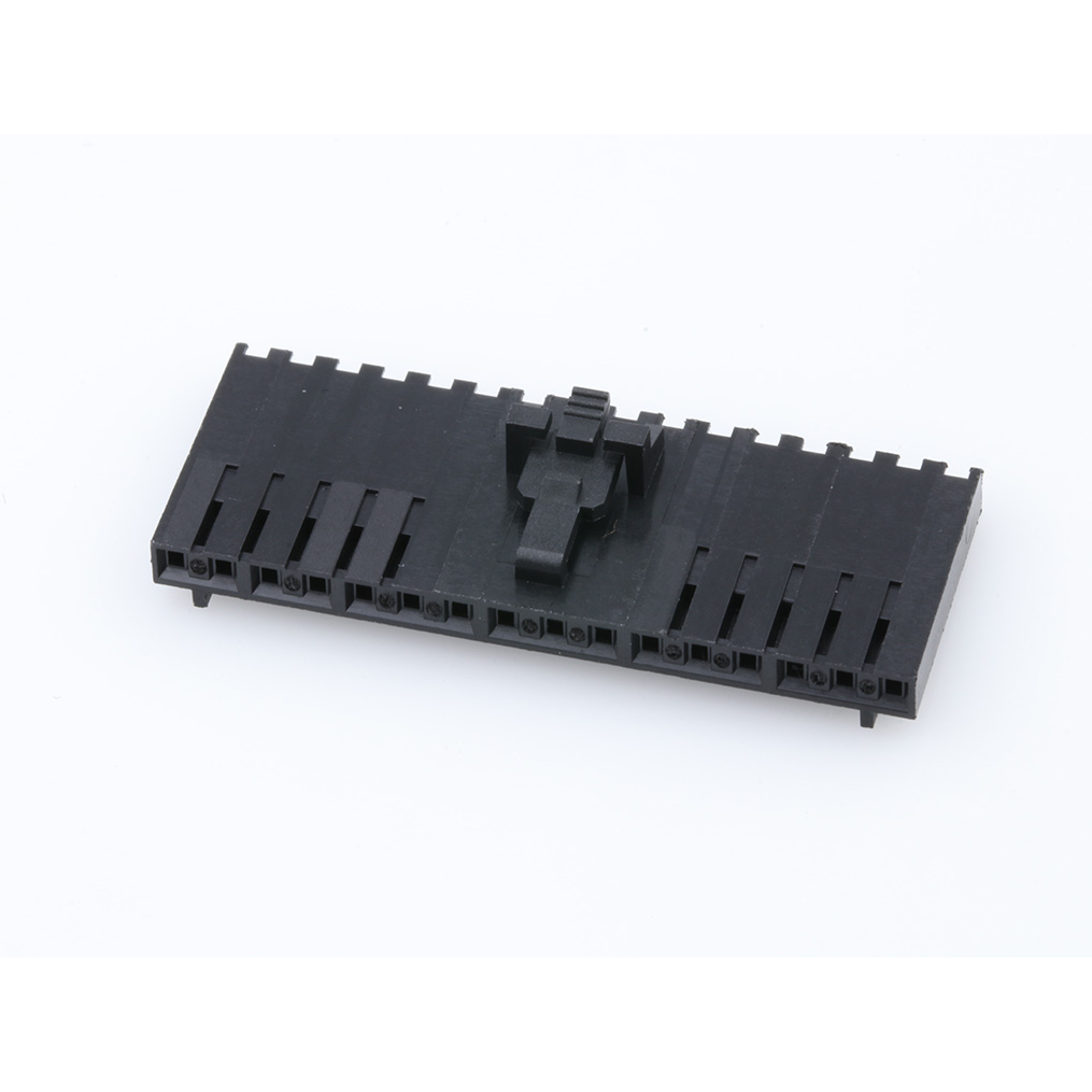 Molex-0050579416 Gaine de câblage de raccordement discret Conn Housing F 16 POS 2.54mm Crimp ST Cable Mount Black SL™ Bag