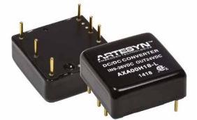 Artesyn / Advanced Energy-AXA00CC36-LHS Convertitore da DC a DC e modulo di regolazione della commutazione Module DC-DC 48VIN 2-OUT -15V/15V -0.67A/0.67A 20W