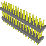 Conn Board Stacker HDR 30 POS 2.54mm Solder ST Top Entry Thru-Hole Bulk