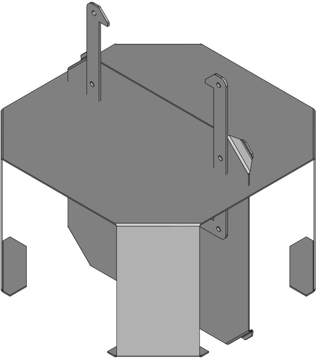 Hammond Manufacturing-1485EY Verdrahtungskanäle Wireway Solid Wall Square Screw Steel Gray