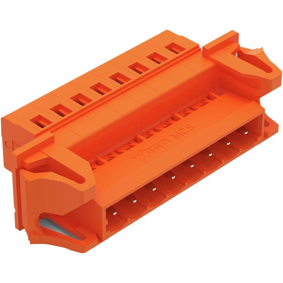 WAGO-231-638/114-000 Steckverbinder, Klemmenblöcke Conn PC Terminal Block M 8 POS 5.08mm Spring Clamp ST Panel Mount 15A Box