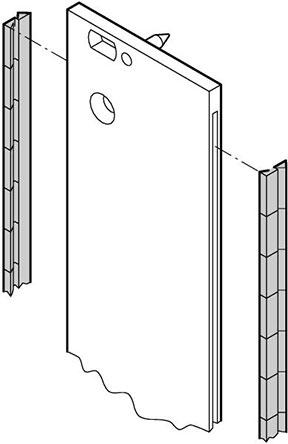 Schroff GmbH-21101713 null Shield able Stainless Steel EMC Gasket