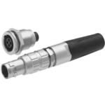 Conn Circular SKT 3 POS Crimp ST Cable Mount 3 Terminal 1 Port Medical