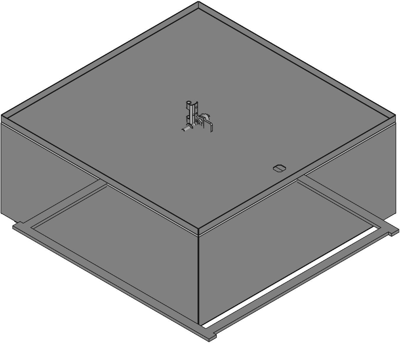 Hammond Manufacturing-EN4SD20208S16  Natural Stainless Steel 316 Wall Mount Type 4X Enclosure