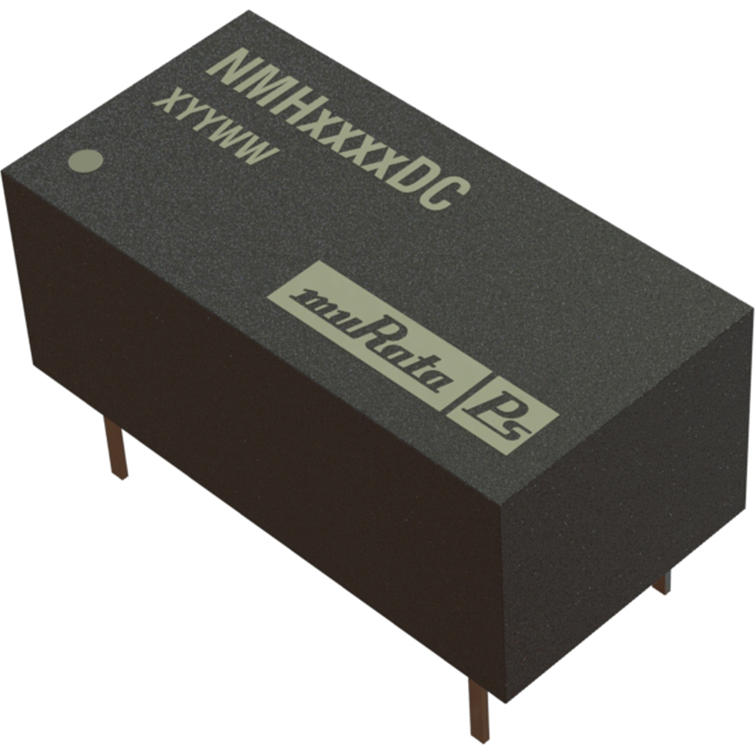 Murata Manufacturing-NMH0509DC DC/DC-Wandler und Spannungsreglermodul Module DC-DC 5VIN 2-OUT -9V/9V -0.111A/0.111A 2W 6-Pin DIP Module Tube