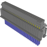 Cable Assembly Discrete Wire 0.254m 28AWG Socket Strip 50 POS SKT Crimp TIGER EYE™ Layer