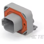 TE Connectivity-DT13-6P Steckverbinder, rechteckig Conn Rectangular PIN 6 POS 4.44mm Solder RA Thru-Hole Box