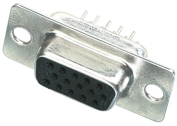 HARTING-09562515500 Steckverbinder, D-Sub Conn D-Sub SKT 26 POS 1.14mm Solder ST Thru-Hole 26 Terminal 1 Port