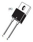 Microchip Technology-APT30DQ60KG Gleichrichter Diode Switching 600V 30A 2-Pin(2+Tab) TO-220 Tube