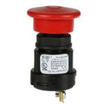 Honeywell-90201-02 Notstopp-Schalter Switch Emergency Stop N.C. SPST Mushroom Button 20A 24VDC Screw Panel Mount