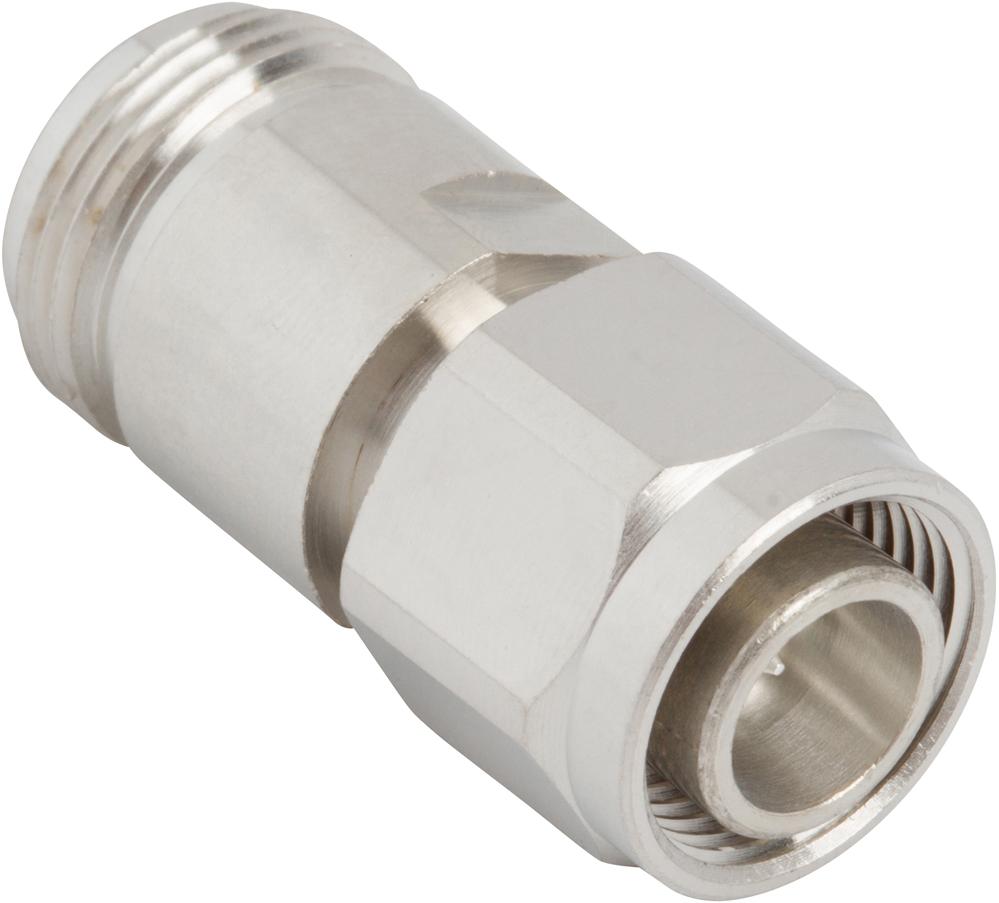 Amphenol RF-AD-NJ225P-1 射频连接器 AD-NJ225P-1 Amphenol RF Connectors 2.2/5-Type N Adapter 0Hz to 6GHz 50Ohm ST M/F Silver Bag - Arrow.com