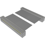 Cable Assembly 0.127m 28AWG 1mm 30 to 30 POS IDC Connector to IDC Connector F-F TIGER EYE™ Bulk