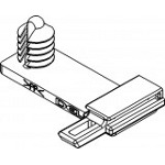 Aptiv-13532194 Clamps and Clips Attachment Clip, Attachment Hole DIAM 6.35