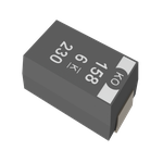 Cap Tant Polymer 220uF 16VDC X CASE 20%( 7.3 X 4.3 X 4mm) Inward L SMD 7343-43 0.035 Ohm 105°C T/R