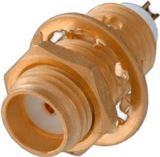 Cinch Connectivity Solutions-142-0701-411 Connector RF Conn SMA RCP 0Hz to 18GHz 50Ohm Solder Cup ST Panel Mount Gold