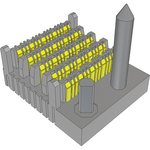 ExaMAX Backplane System, Vertical Header
