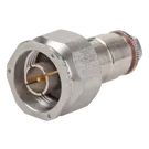 HUBER+SUHNER-11_N-50-4-19/12-_NE RF-Steckverbinder Conn Type N 0Hz to 18GHz 50Ohm Clamp ST Cable Mount M Gold Over Nickel Single