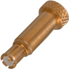 Cinch Connectivity Solutions-133-3801-801 RF-Steckverbinder Conn MCX 0Hz to 3GHz 50Ohm Crimp ST Cable Mount PL Gold
