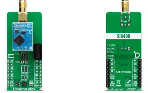 MikroElektronika-MIKROE-6013 Sensor Development Boards und Kits EZO-ORP Temperature and Humidity Sensor Click Board