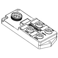 Molex-DND4200 Connector Other Conn Distribution Box (4)F/M 5/5/5/5/5 POS