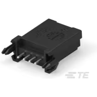 TE Connectivity-1379165-1 Embases de raccordement et réceptacles PCB Conn Shrouded Header HDR 4 POS 2.54mm Solder ST Thru-Hole Tube