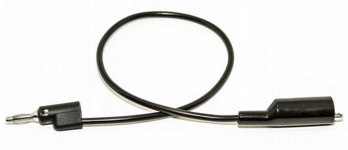 Mueller Electric-BU-P1166-24-0 Test and Measurement Accessories Stackable Banana Plug to Alligator Clip