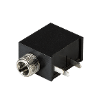 Conn 3.5MM Audio Jack RCP 3 POS Solder RA Thru-Hole 3 Terminal 1 Port