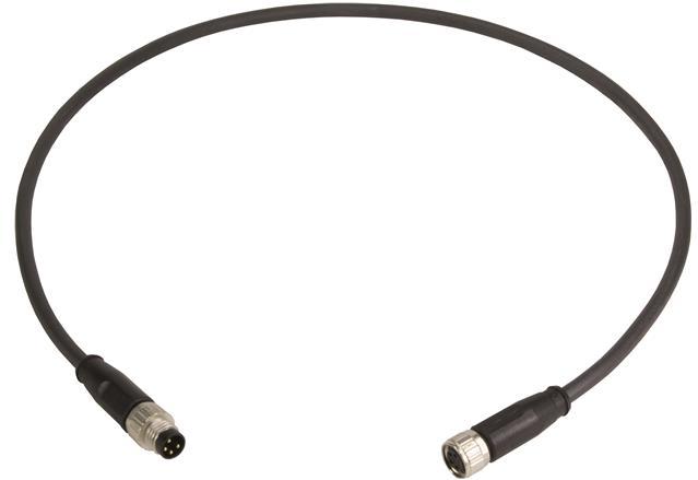 HARTING-21348081489020 null Cable Assembly Circular 2m 24AWG M8 Circular to M8 Circular 4 to 4 Straight to Straight